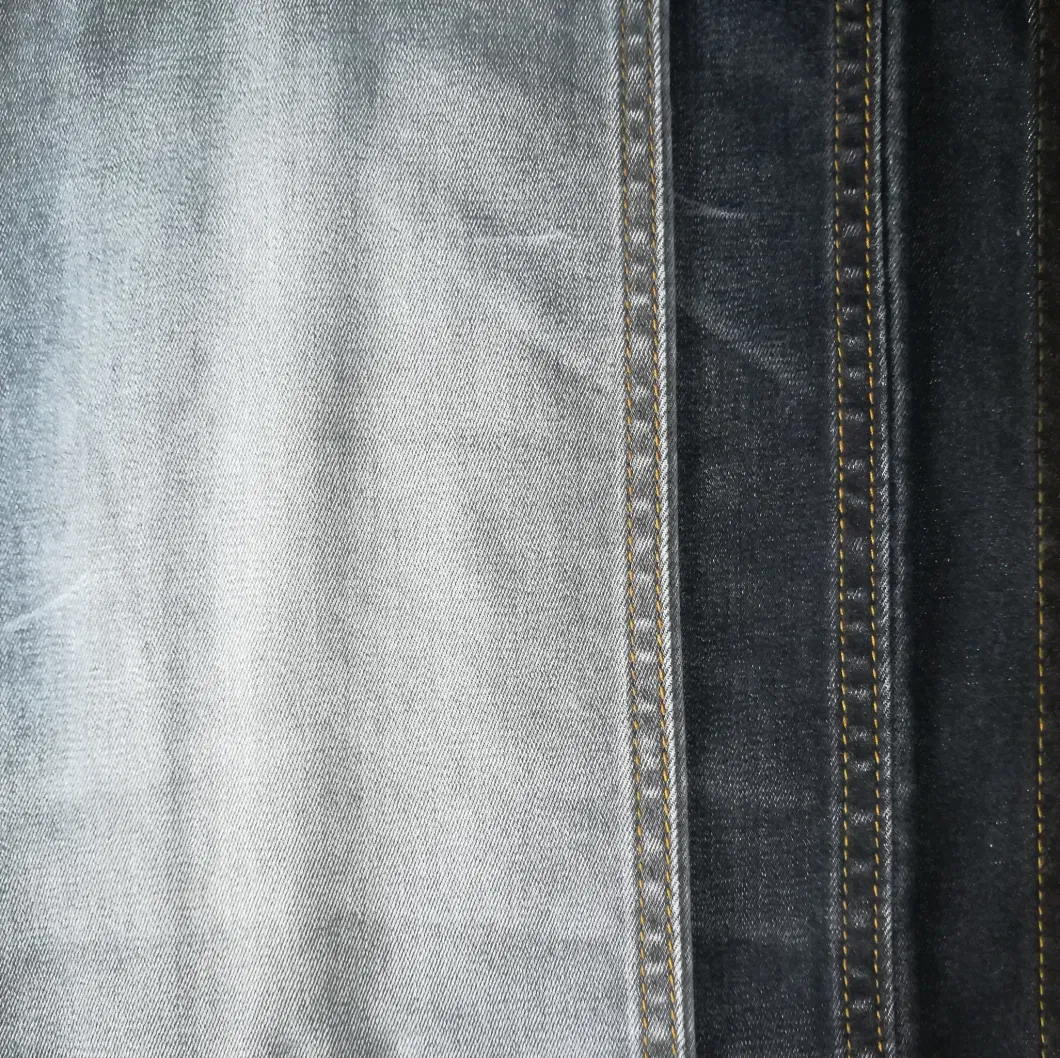 Cotton Sorbtek Spandex Warp Slub Denim Fabric